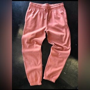 District Dusty Rose Joggers w/drawstring/pockets